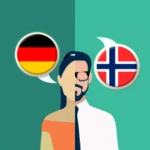 Logo of German-Norwegian Translator android Application 